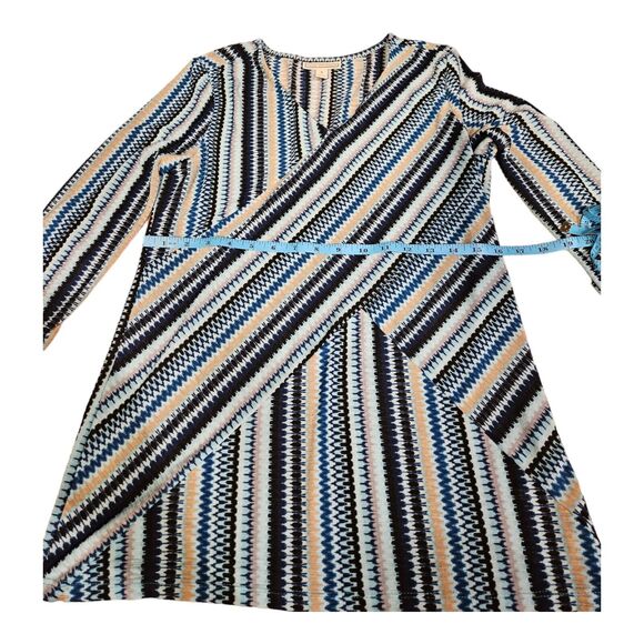 Dana Buchman Small Long Sleeve V-Neck Blouse - Picture 6 of 8